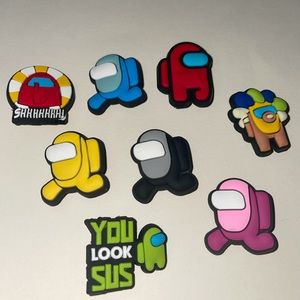 Among Us Croc Jibbitz 🤍